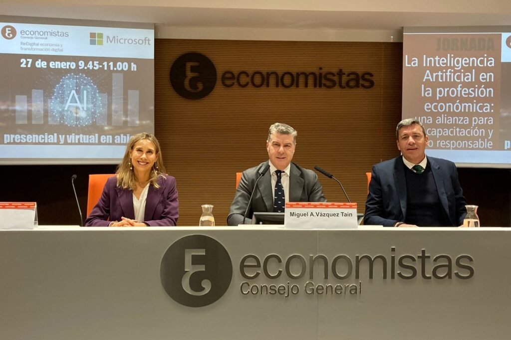 El CGE, Microsoft y Founderz se unen para formar a 55 000 economistas en inteligencia artificial